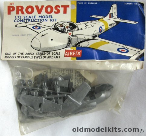 Airfix 1/72 Jet Provost T. Mk.3 - Bagged With Header, 109 plastic model kit